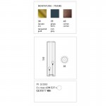 SILLUX FUTURA E27 FLOOR LAMP 150CM PI3/283