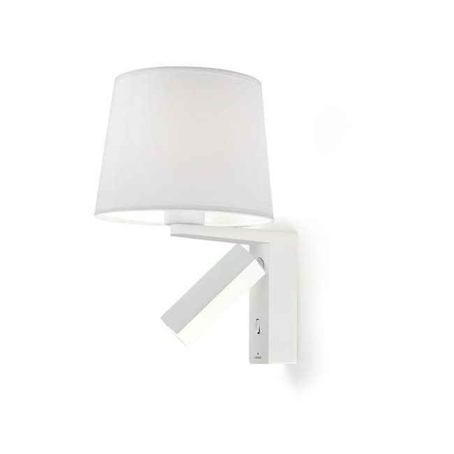 GROK HALL WALL LIGHT IN MATT WHITE 05-1941-BW-82
