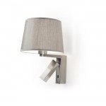 GROK HALL WALL LIGHT IN SATIN NICKEL 05-1941-81-82