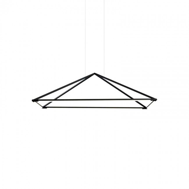 GROK TUBS 36W LED PENDANT LIGHT, MATT BLACK FINISH, WARM WHITE LIGHT, 00-5999-05-M1