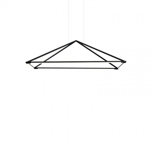 GROK TUBS 36W LED PENDANT LIGHT, MATT BLACK FINISH, WARM WHITE LIGHT, DALI DIMMABLE, 00-6001-05-M1