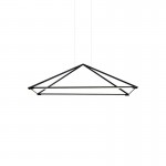 GROK TUBS 48W LED PENDANT LIGHT, MATT BLACK FINISH, WARM WHITE LIGHT, DALI DIMMABLE, 00-6002-05-M1