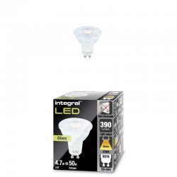 GU10 Glass PAR16 4.7W (50W) 2700K 390lm Non-Dimmable Lamp ILGU10NC083