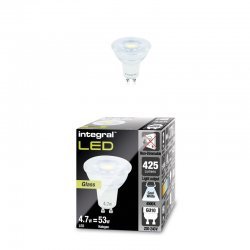 GU10 Glass PAR16 4.7W (53W) 4000K 425lm Non-Dimmable Lamp ILGU10NE084