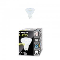 GU10 Glass PAR16 4.7W (53W) 6500K 425lm Non-Dimmable Lamp ILGU10NG085