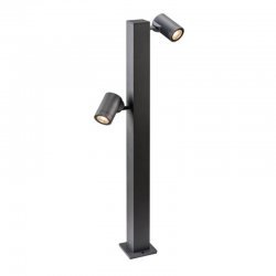 HELIA Double Pole, LED outdoor floor stand, anthracite, IP55 3000K / 1002200