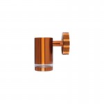 OUTDOOR STAINLESS STEEL DOWN WALL LIGHT IP65 1xGU10 COPPER