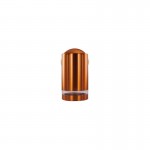 OUTDOOR STAINLESS STEEL DOWN WALL LIGHT IP65 1xGU10 COPPER