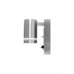 OUTDOOR STAINLESS STEEL DOWN WALL LIGHT PIR IP54 1x GU10