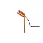OUTDOOR STAINLESS STEEL SPIKE SPOTLIGHT IP65 1 x GU10 COPPER