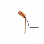 OUTDOOR STAINLESS STEEL SPIKE SPOTLIGHT IP65 1 x GU10 COPPER