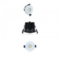 Fire Rated Downlight 6W (40W) 4000K 440lm 38 deg beam angle 70mm-75mm cut-out Dimmable
