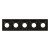 POLISHED BLACK TRACELUX OUTER COVER 5 LIGHT LENGTH