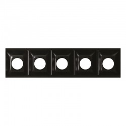 MATT BLACK TRACELUX OUTER COVER 5 LIGHT LENGTH