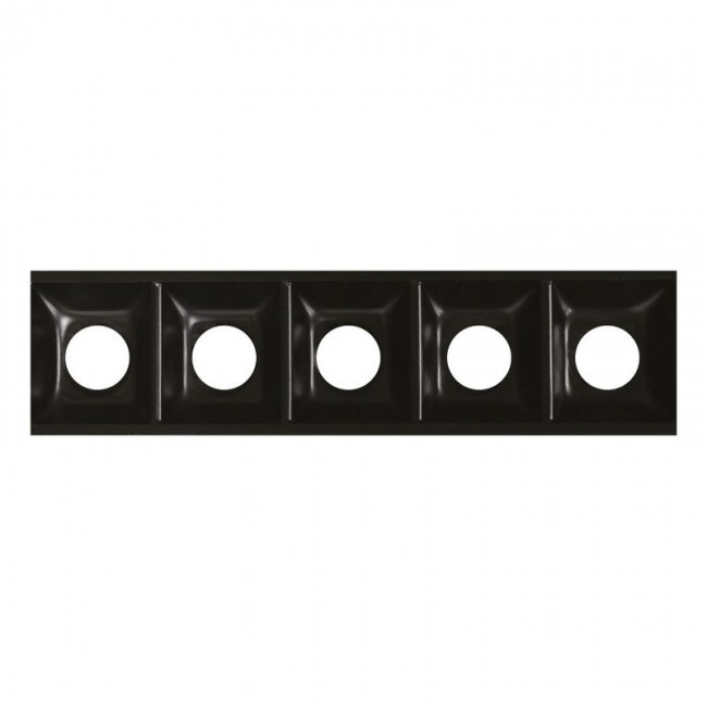 MATT BLACK TRACELUX OUTER COVER 5 LIGHT LENGTH