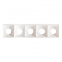 MATT WHITE TRACELUX OUTER COVER 5 LIGHT LENGTH