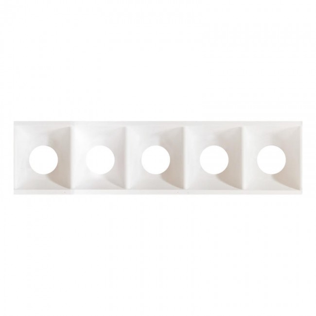 MATT WHITE TRACELUX OUTER COVER 5 LIGHT LENGTH