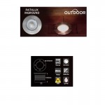 Pathlux Inground Uplight IP67 1270LM 20.5W 3000K 35 deg Beam Angle