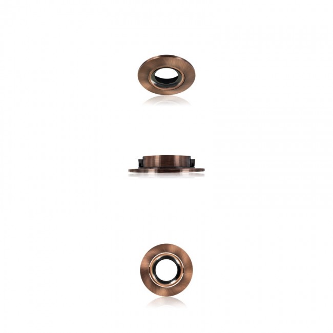 INTEGRAL LED Bezel for Lux Fire Tiltable Fire Rated Downlight - Copper