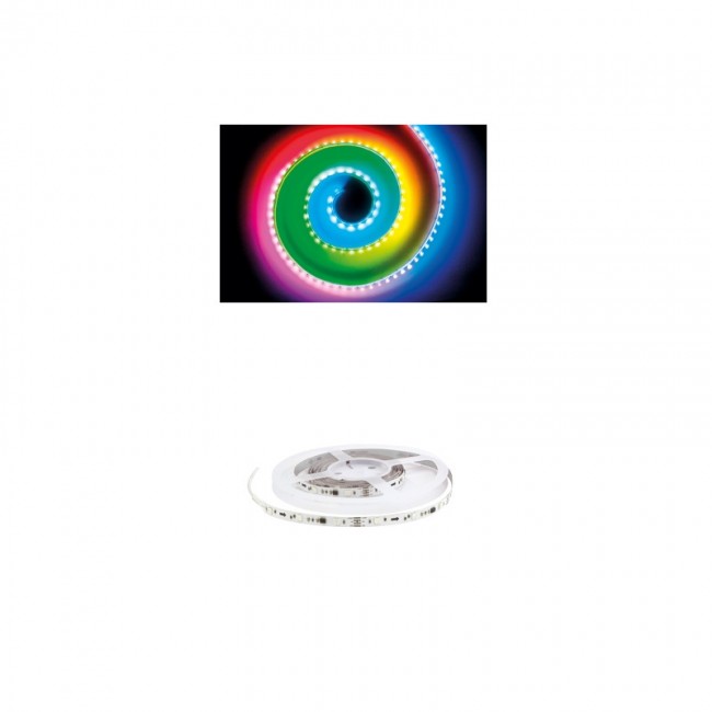 INTEGRAL LED IP20 12V LED Digital Pixel RGB Strip 5m x 10mm 14.4W/m