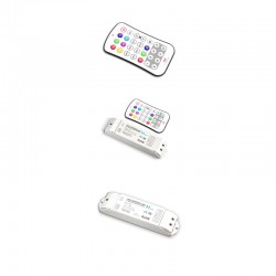 INTEGRAL LED RF Wireless RGBW Receiver with Button Remote Controller