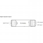 Intaled signal repeater PR-RGB(N)