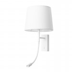 Forlight Janet wall light white DE-0115-BLA