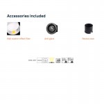 LEDS-C4 Kay ø185mm LED Ground Light 55-E020-CA-CL