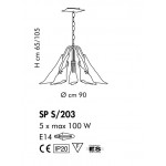 SILLUX Kingston SPS/203 Pendant Ceiling LIght
