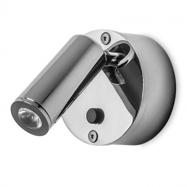LEDS-C4 IVY 2.2W ADJUSTABLE LED WALL LIGHT, CHROME, 05-2706-21-21V1