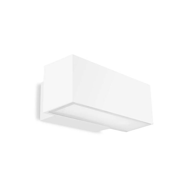 LEDS-C4 AFRODITA 19W OUTDOOR LED WALL LIGHT IN WHITE