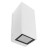 LEDSC4 AFRODITA GU10 OUTDOOR WALL LIGHT, WHITE FINISH, 05-9919-14-37