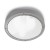 LEDSC4 BASIC ALUMINIUM OUTDOOR LED WALL / CEILING LIGHT, COOL WHITE LIGHT, GREY FINISH, 15-9835-34-CM
