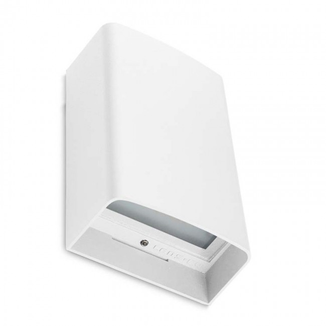 LEDS-C4 CLOUS OUTDOOR LED WALL LIGHT, WARM WHITE LIGHT, GREY FINISH