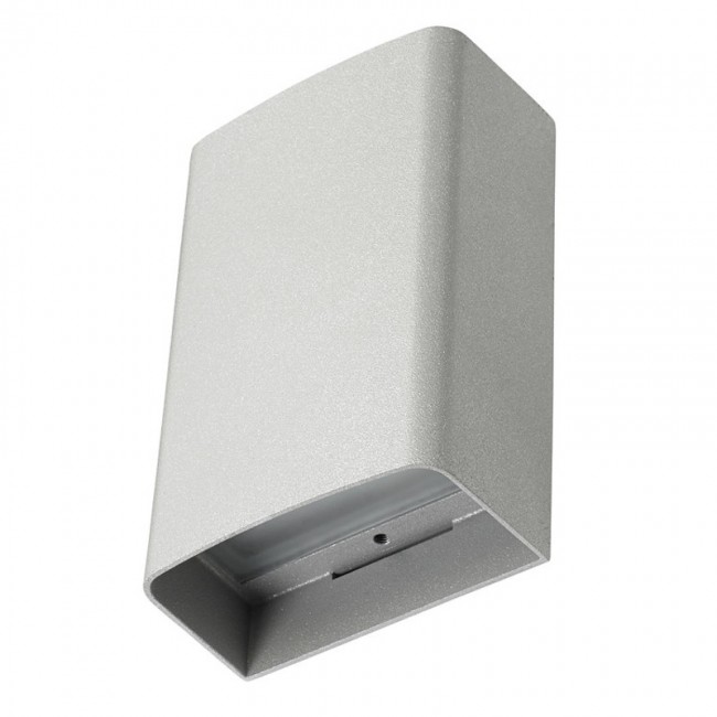 LEDS-C4 CLOUS OUTDOOR LED WALL LIGHT, WARM WHITE LIGHT, URBAN GREY FINISH