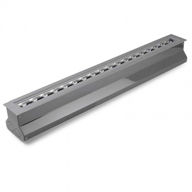 LEDS-C4 CONVERT RECESSED LED GROUND LIGHT, GREY FINISH, WARM WHITE LIGHT, 55-9958-34-CL