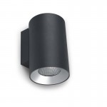 LEDS-C4 COSMOS 10.5W LED WALL LIGHT, WARM WHITE LIGHT,  URBAN GREY FINISH, 05-9953-Z5-CL