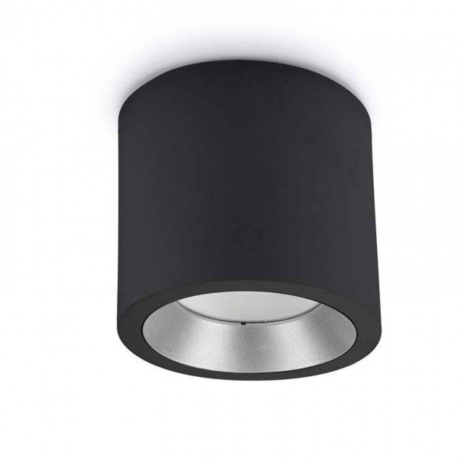 LEDS-C4 COSMOS 23.2W OUTDOOR LED CEILING LIGHT, WARM WHITE LIGHT, URBAN GREY FINISH, 15-9904-Z5-CL