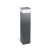 LEDSC4 CUBIK LED OUTDOOR BOLLARD LIGHT, URBAN GREY FINISH, WARM WHITE LIGHT, 55-9938-Z5-CL