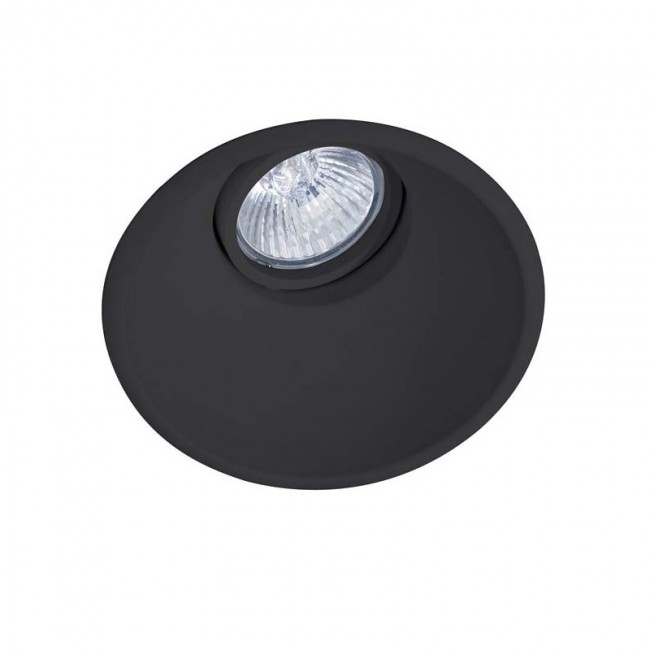 LEDS-C4 DOME ROUND DOWNLIGHT IN BLACK DN-1601-60-00V1