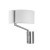 LEDSC4 E27 Twist White Wall Light 05-2817-81-14