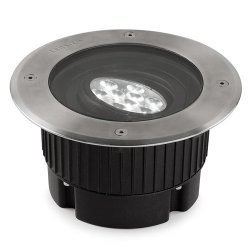 LEDS-C4 GEA 9W LED Outdoor Ground Light Stainless Steel 55-9665-CA-37