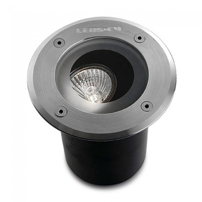LEDS-C4 GEA GU10 Outdoor Ground Light 316 Stainless Steel 55-9380-CA-37