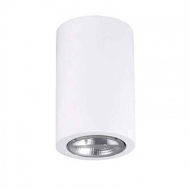 LEDS-C4 GES SURFACE MOUNTED ROUND CEILING LIGHT, WHITE FINISH, 15-5946-14-00