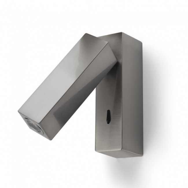 LEDS C4 Grok Hall Satin Nickel Wall Light 05-1940-81-81