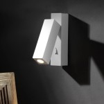 LEDS C4 Grok Hall White Wall Light 05-1940-BW-BW