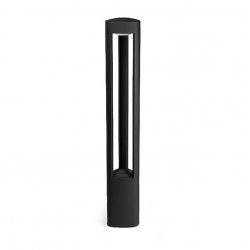 LEDS-C4 HELION 9W LED OUTDOOR BOLLARD LIGHT,WARM WHITE LIGHT, URBAN GREY FINISH, 55-9721-Z5-M1