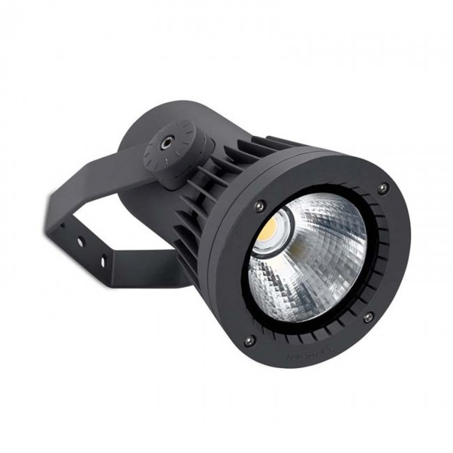 Ledsc4 Hubble 33w Cob Led Aluminium Spotlight, Warm White Light, Urban 