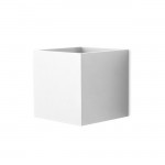 LEDS-C4 KUB LED WALL LIGHT IN MATT WHITE