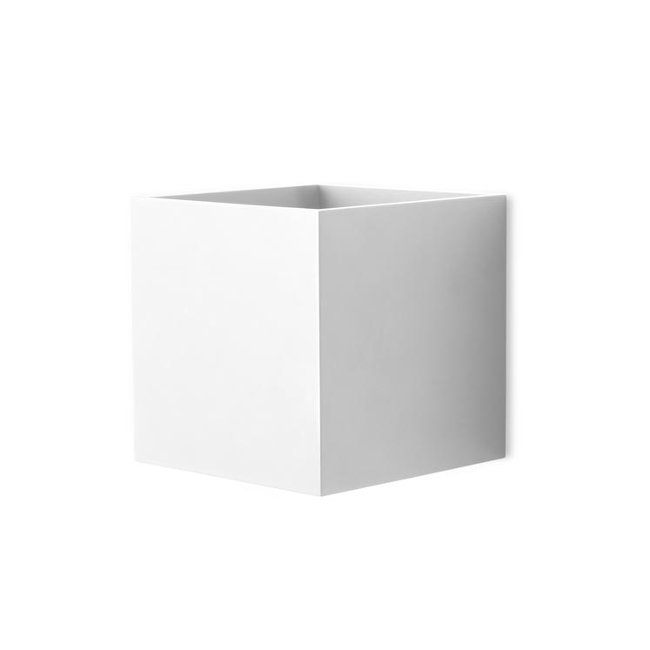 LEDS-C4 KUB LED WALL LIGHT IN MATT WHITE